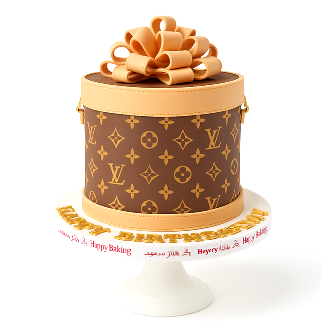 Louis Vuitton Theme Cake