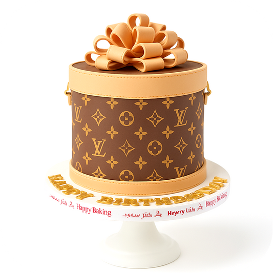 Louis Vuitton Theme Cake