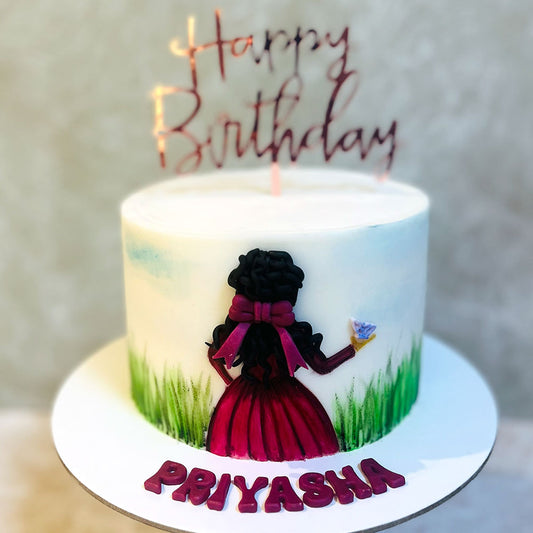 Buttercream Princess Cake